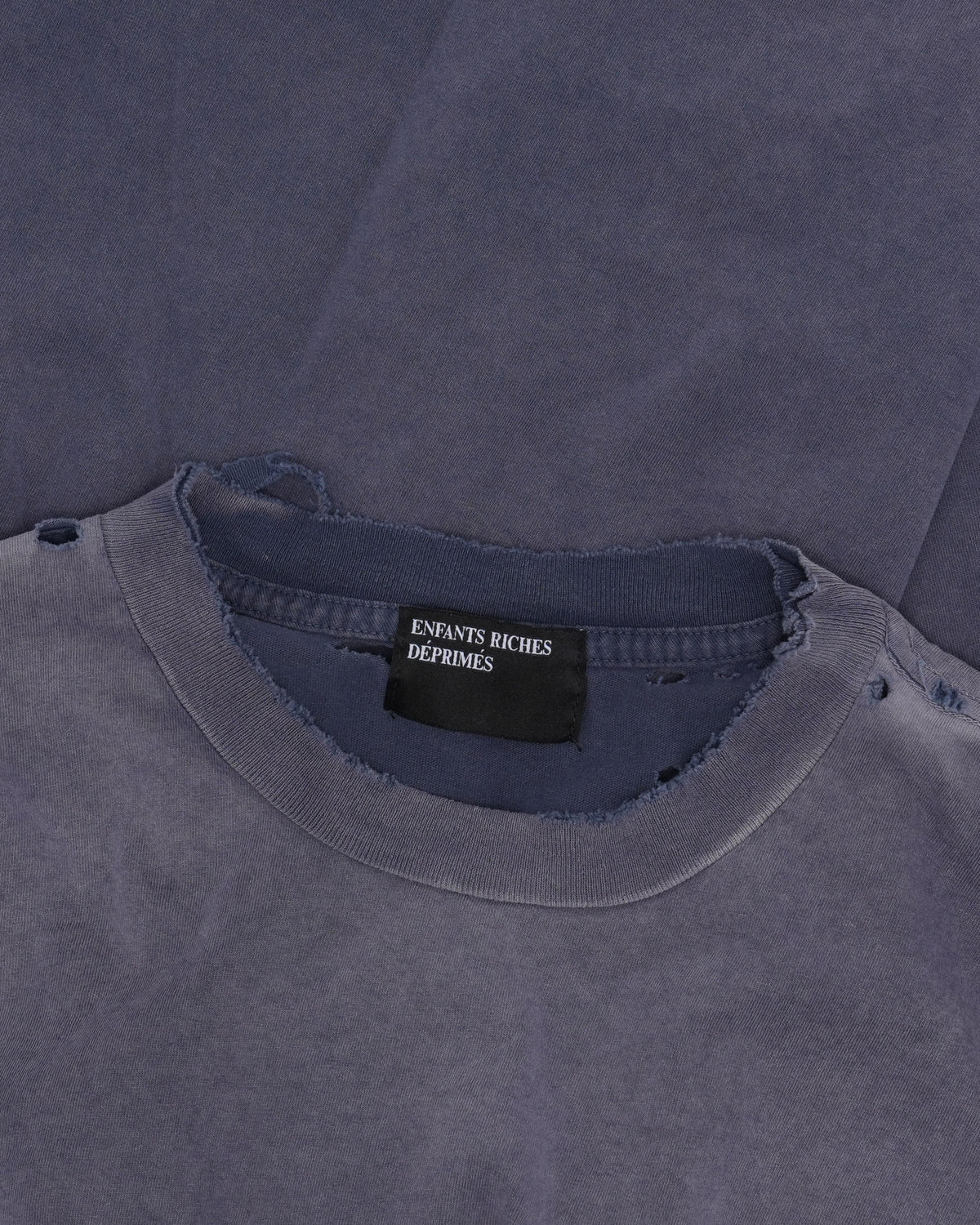 Distressed Logo Pocket T-Shirt