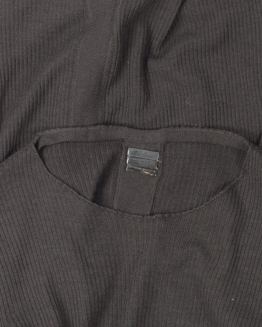 Rick Owens Cross Patch Cashmere Sweater