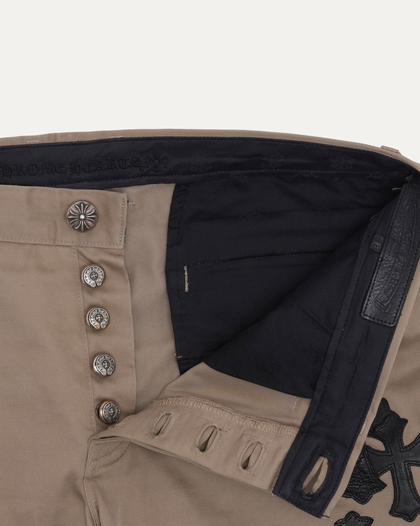 Cross Patch Chino Pants