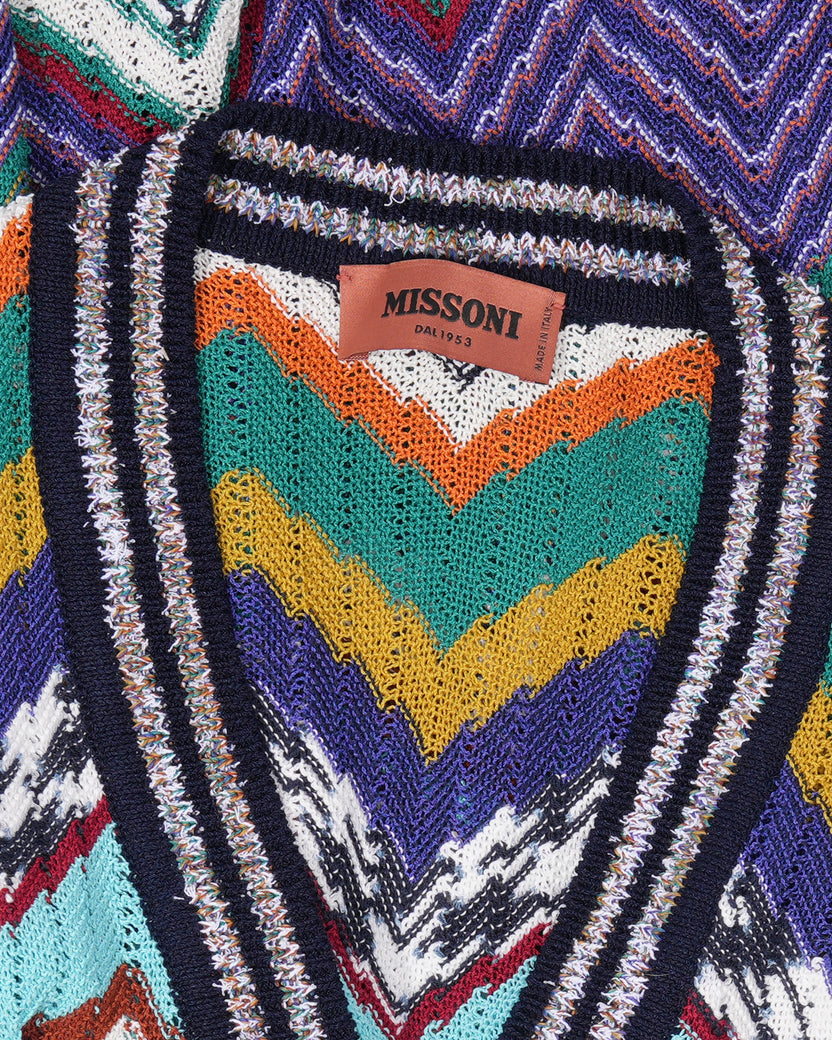 Chevron Knit Cardigan