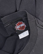 Harley Davidson Flames Long Sleeve T-Shirt