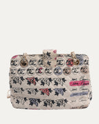 Quilted Canvas Rue Cambon Shoulder Bag