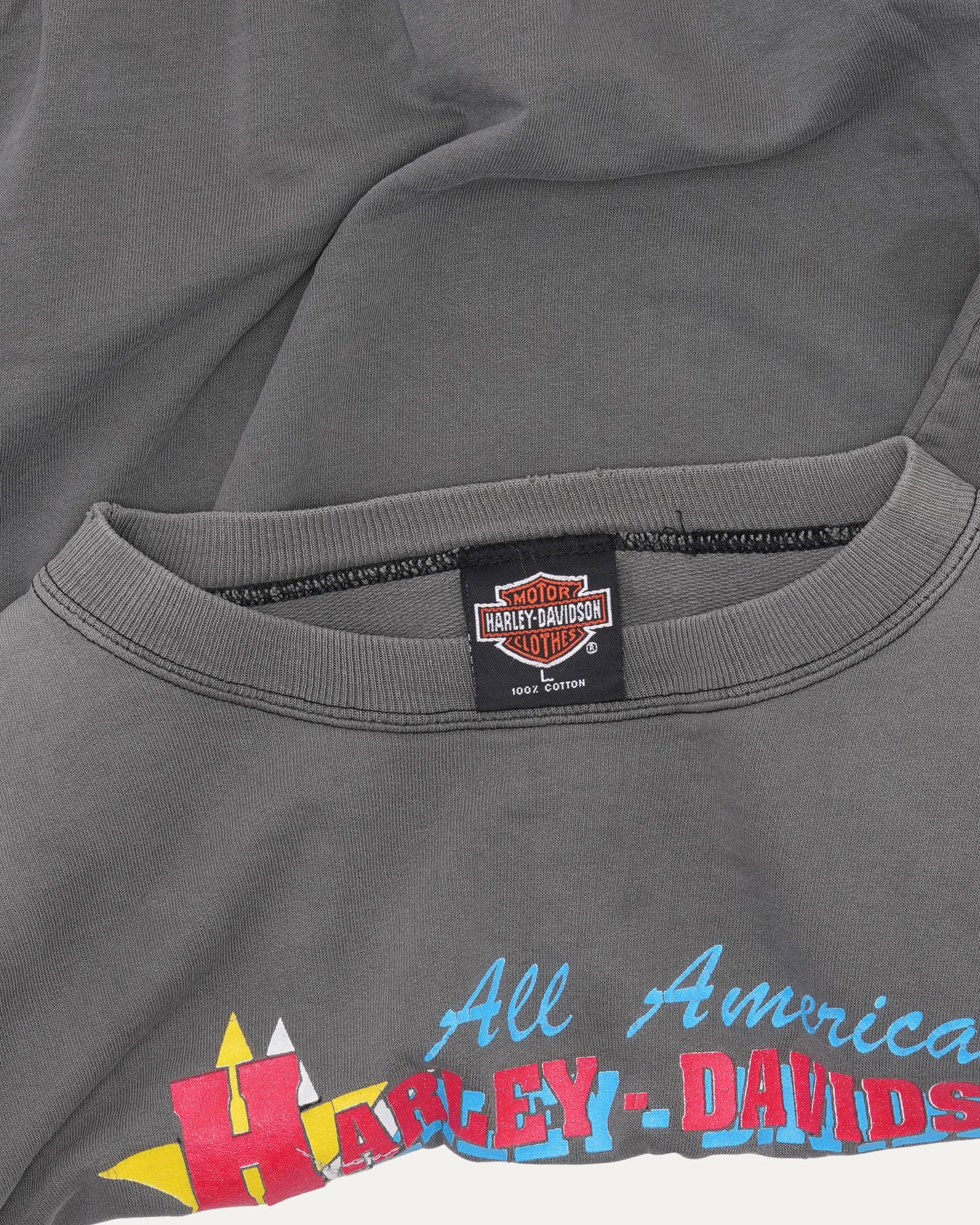 Harley Davidson Taz 1993 Crewneck Sweatshirt