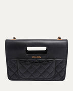 Graphic Catch Flap Bag