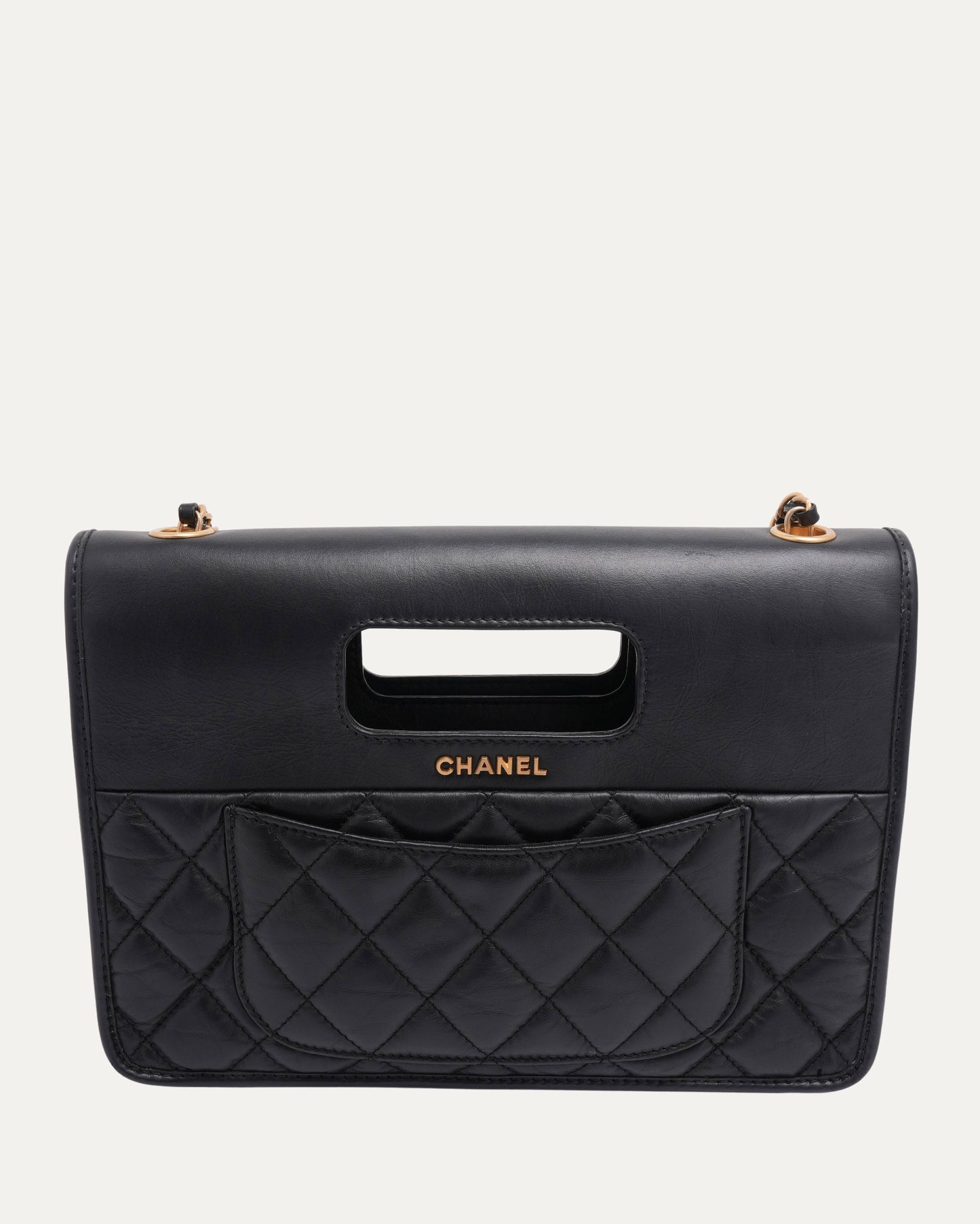 Graphic Catch Flap Bag