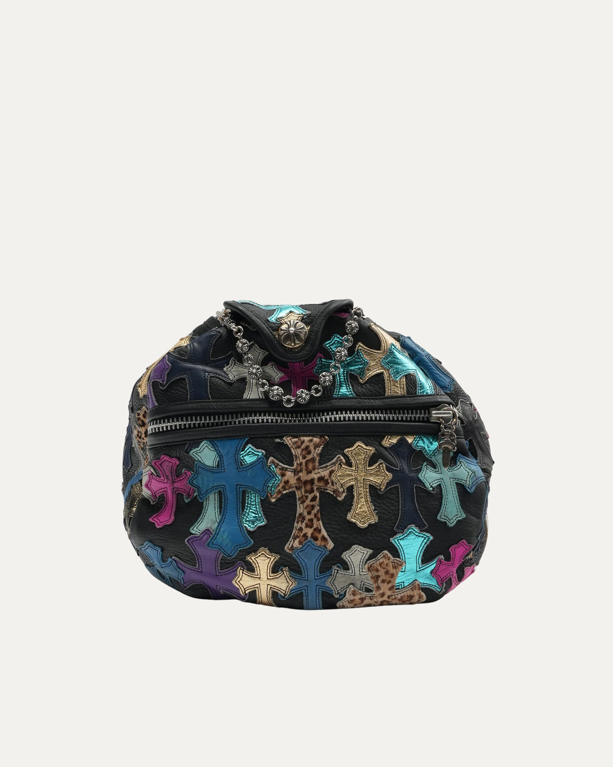 XXL Multicolor Cross Patch Duffel Bag
