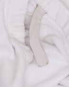 White Paper Jam Cross Patch Sweat Shorts