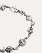 Dice and Plus Ball Bracelet