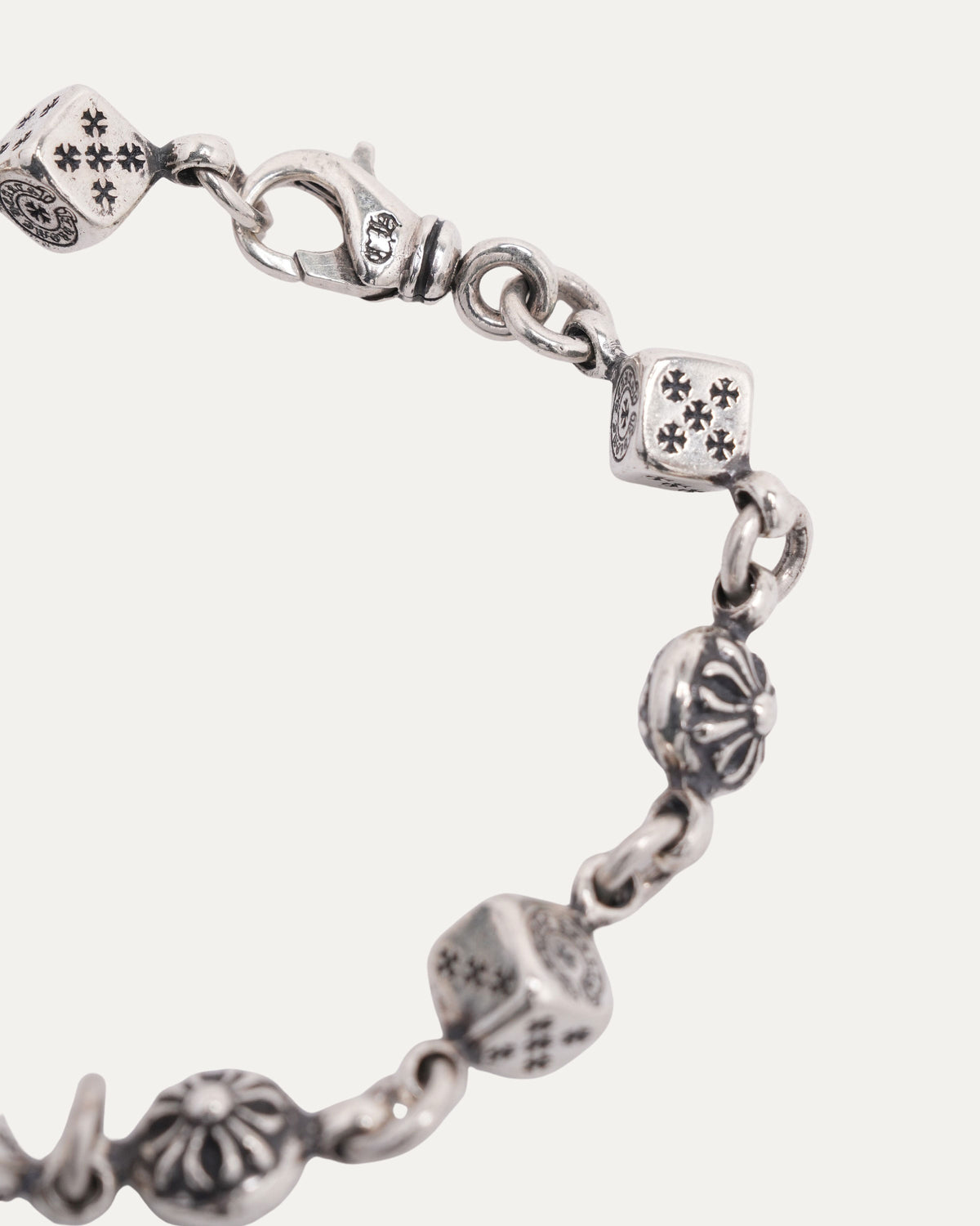 Dice and Plus Ball Bracelet
