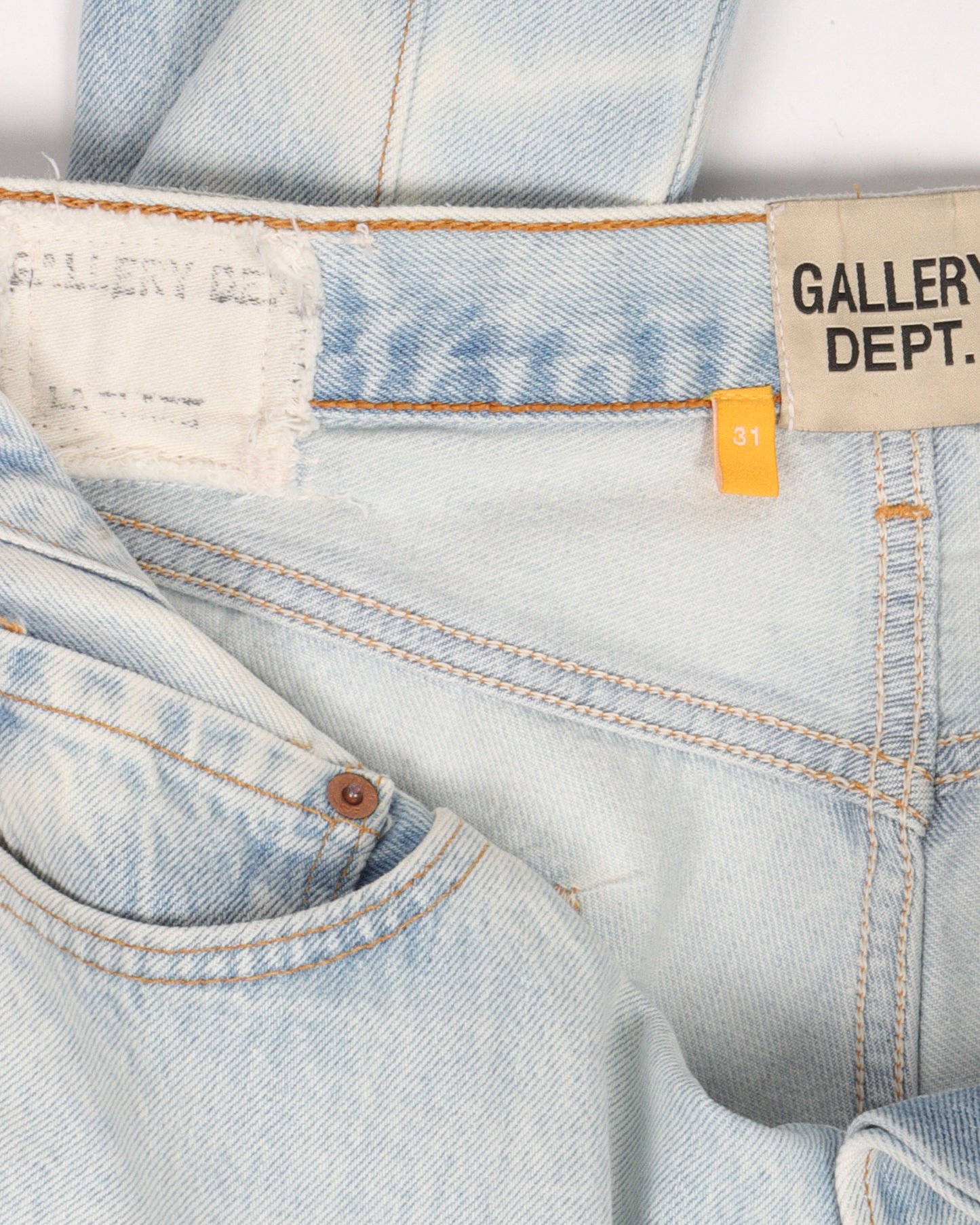 G's Light Wash Denim Flare Jeans