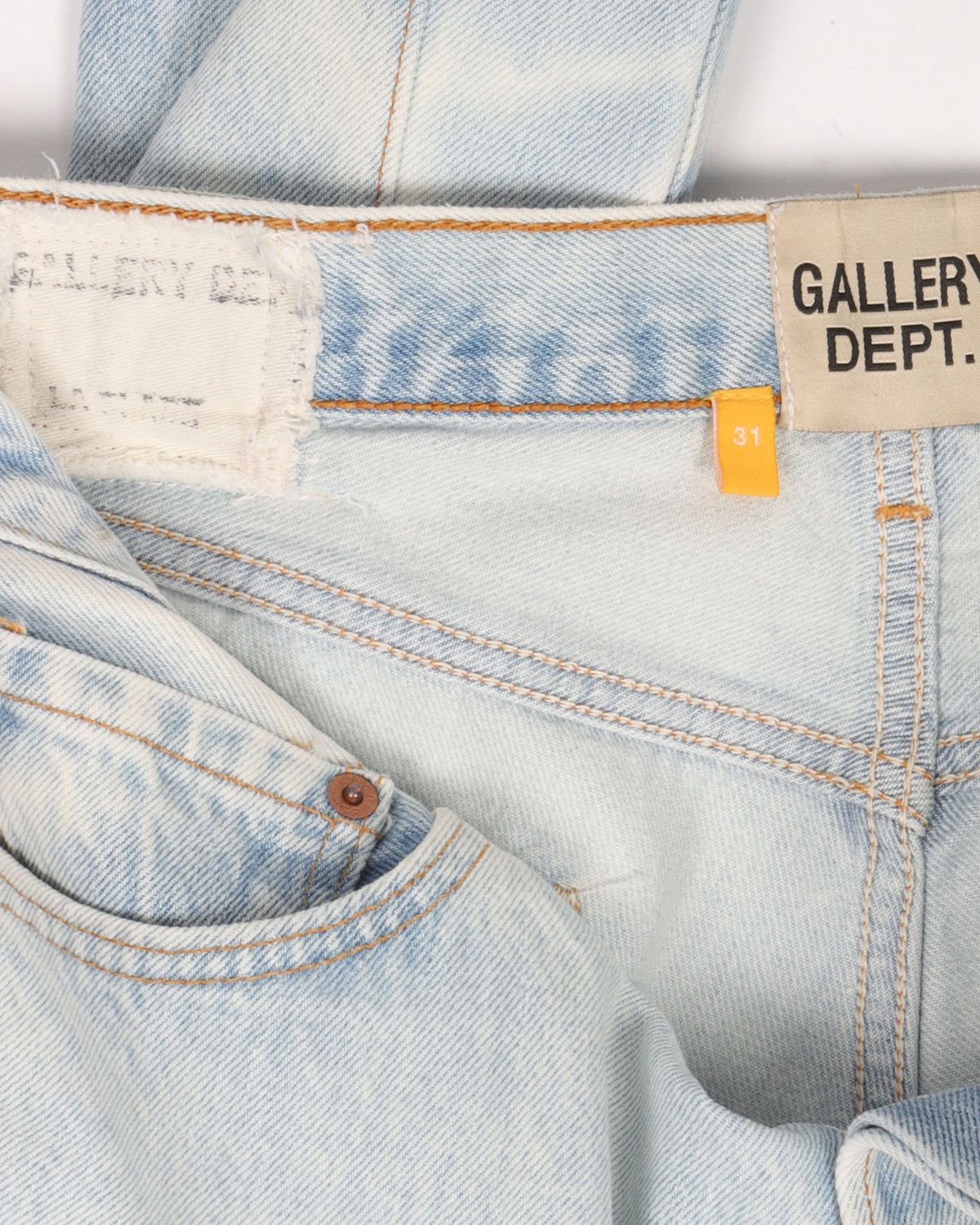 G's Light Wash Denim Flare Jeans