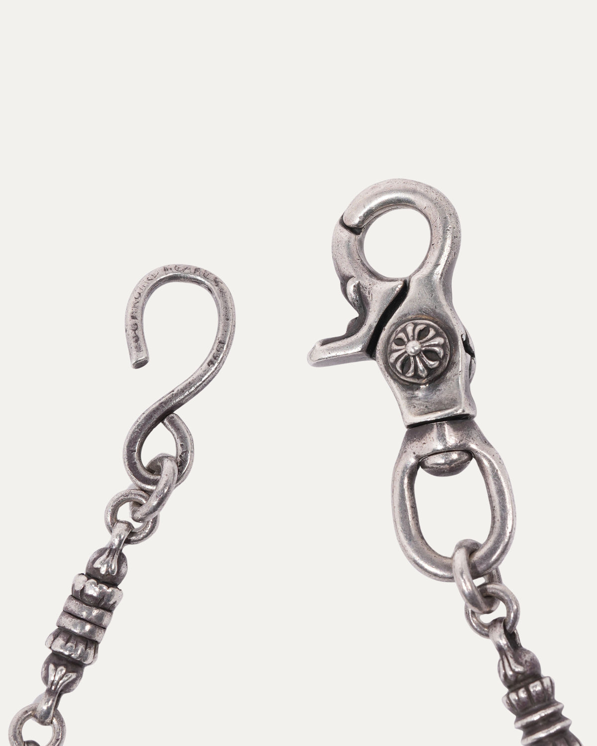 Plus Ball and Barrel Wallet Chain