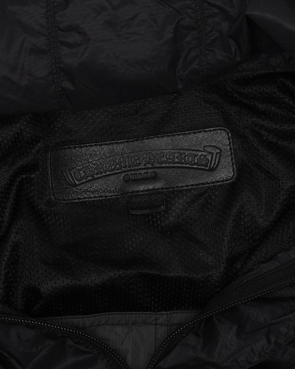 Nylon Cross Patch Parka