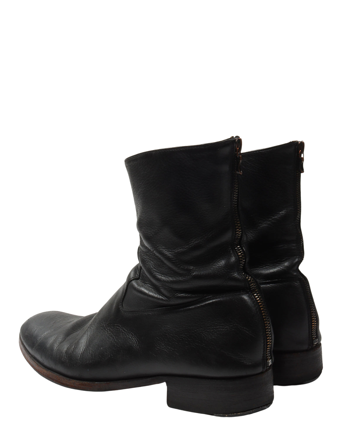 Back Zip Boots