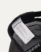 Leather Cross Patch Trucker Hat