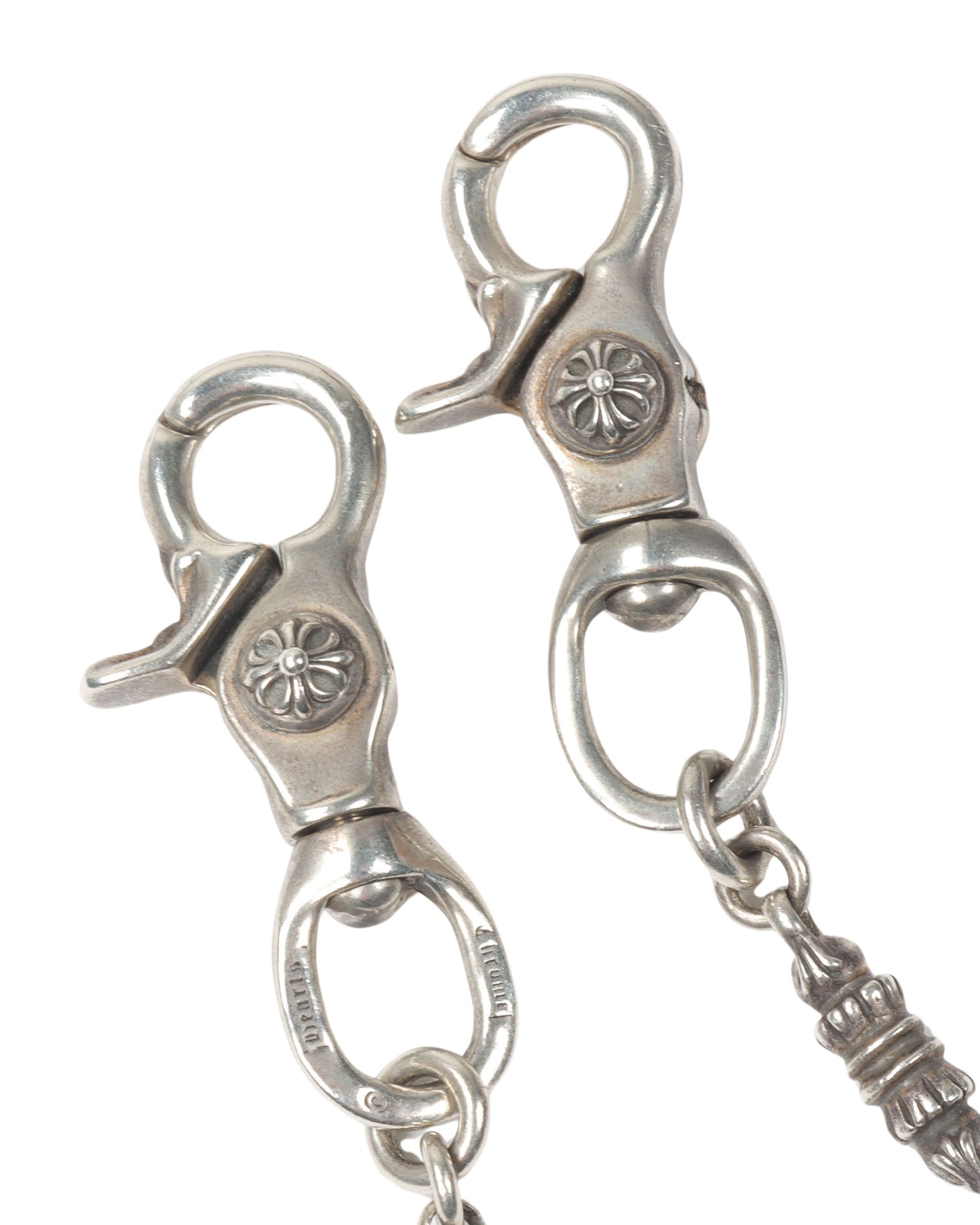 Plus Ball and Barrel Wallet Chain