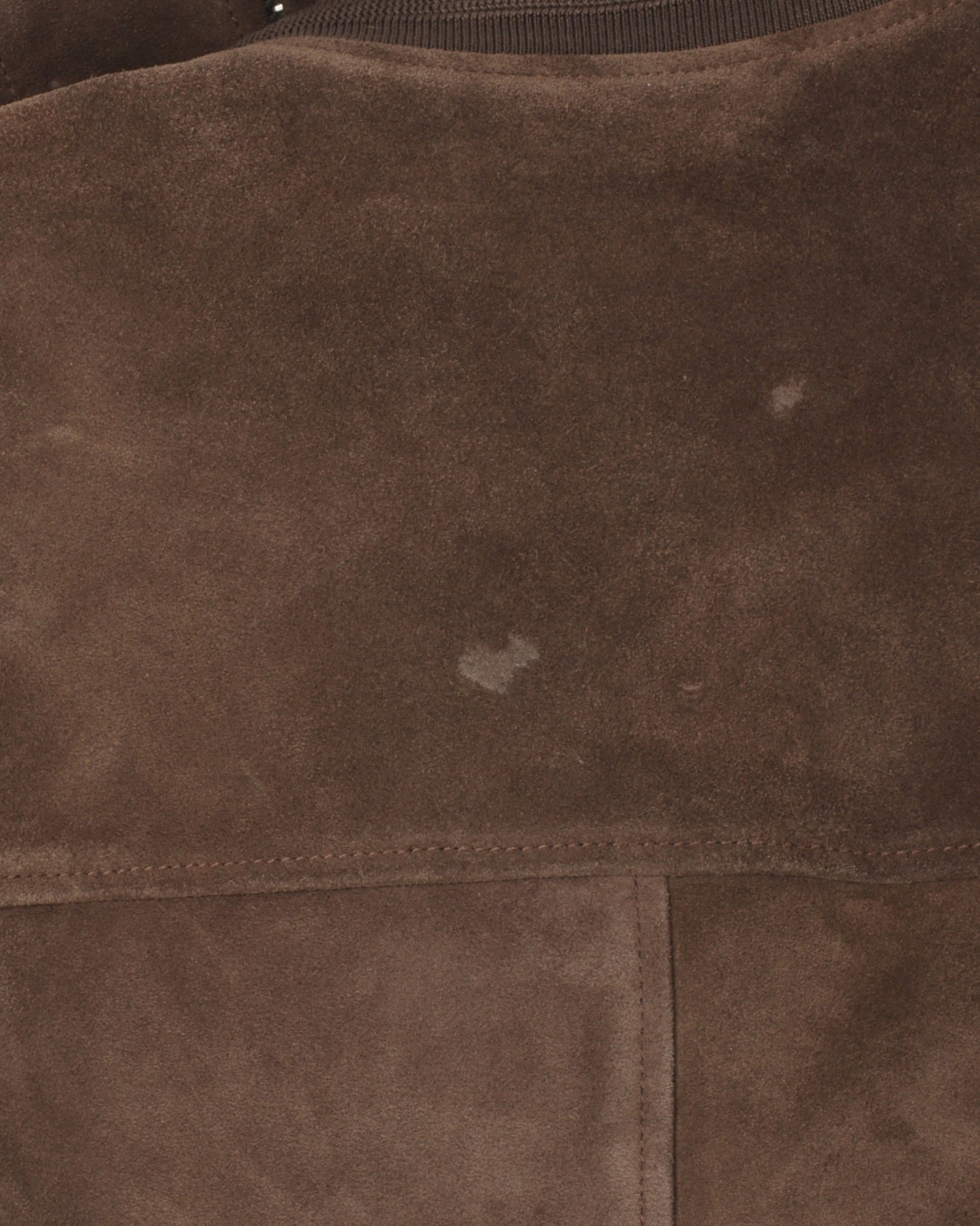 Suede Bomber Jacket