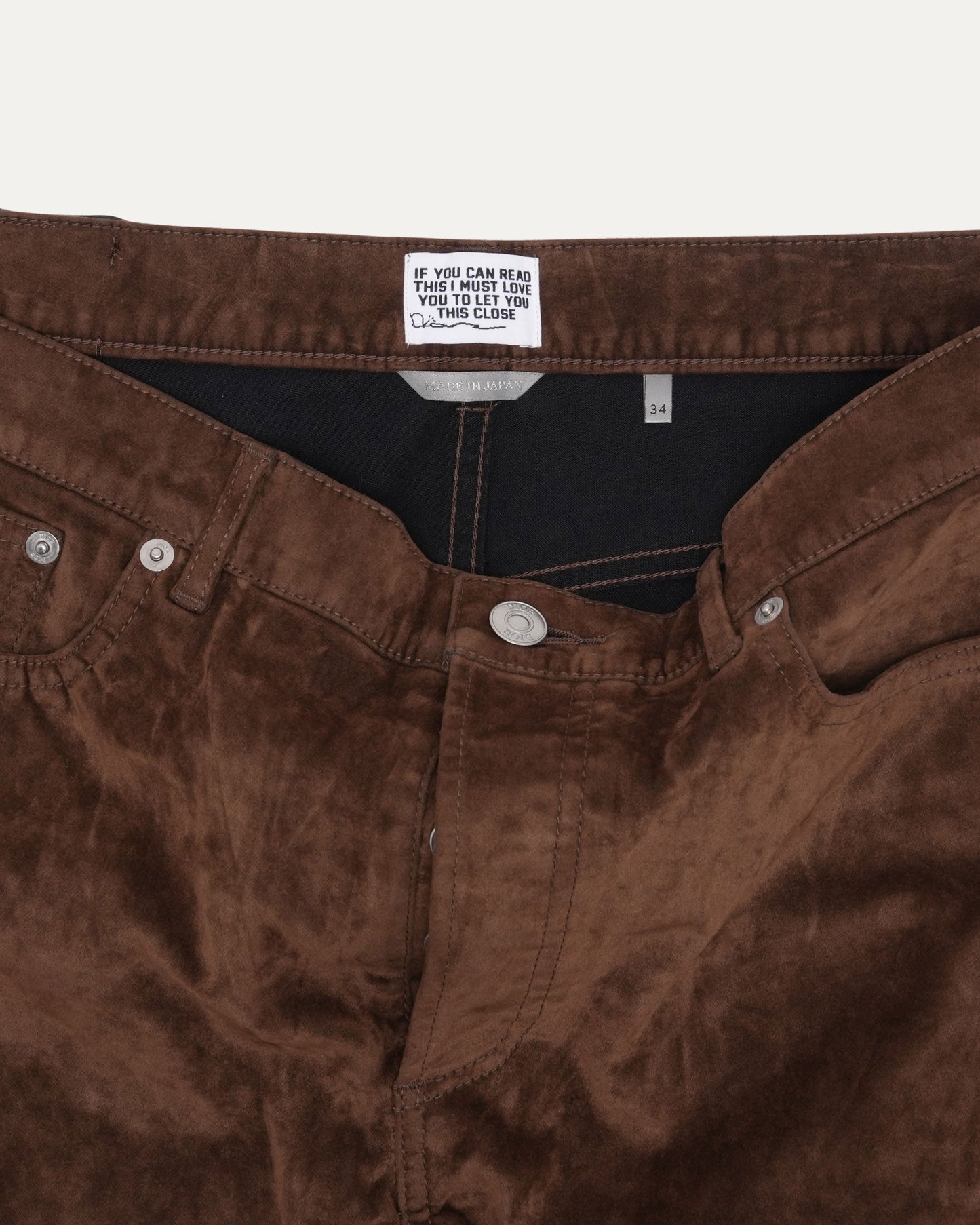 Cactus Jack Faux Suede Pants