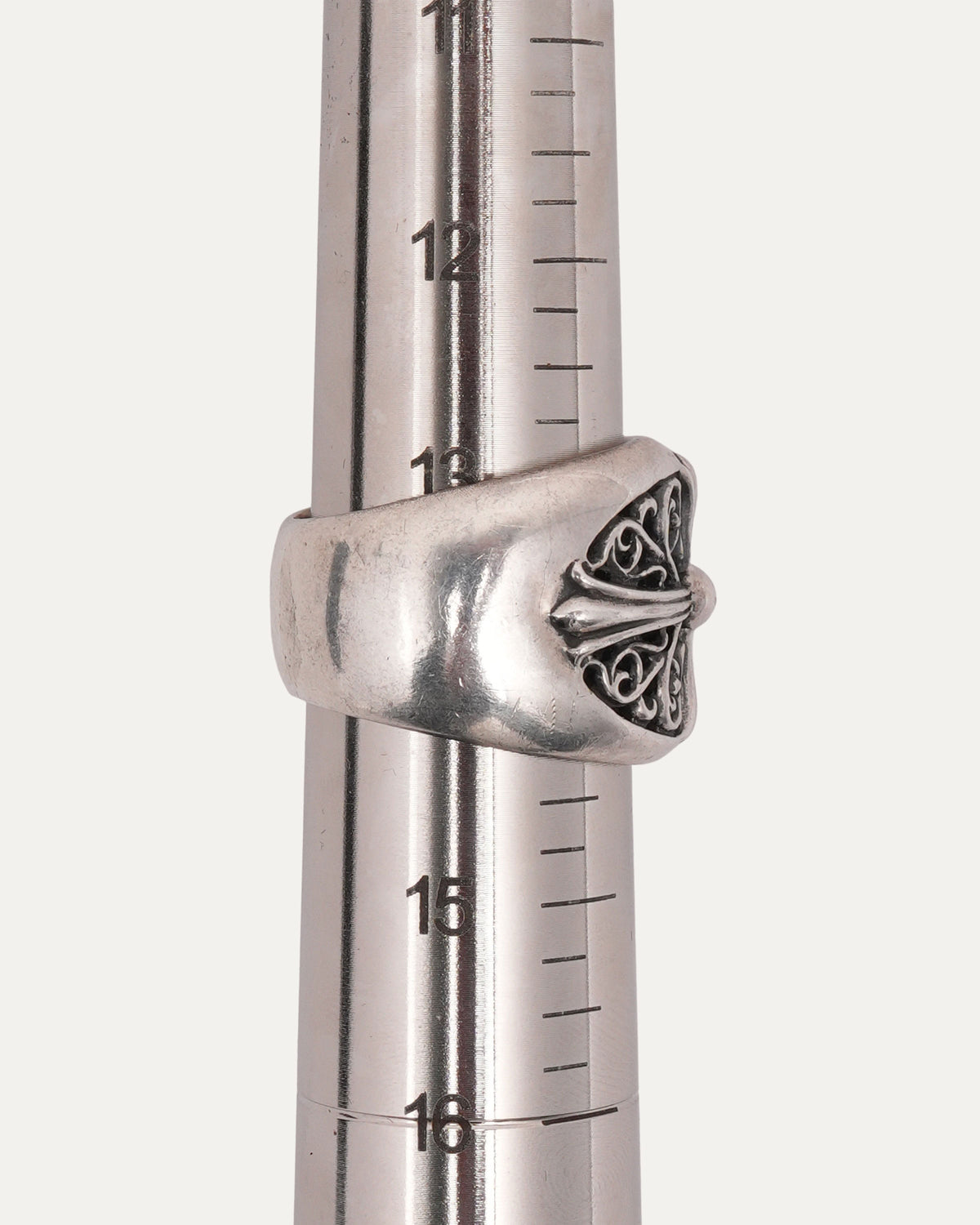 Oval Cross Ring