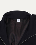 Wool Blend Applique Track Jacket