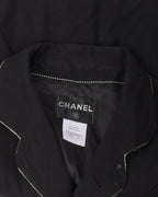 Contrast Stitch Blazer Jacket