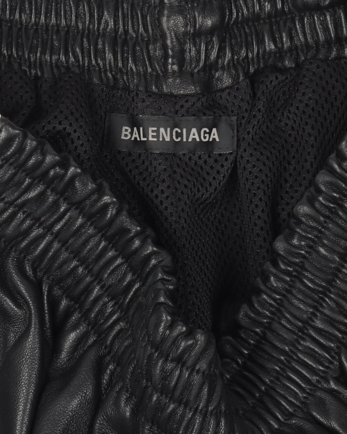 Leather Track Pants