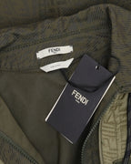 Sarah Coleman Monogram Fisheye Denim Utility Dress