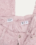 Lace Covered Cargo Convertible Pants