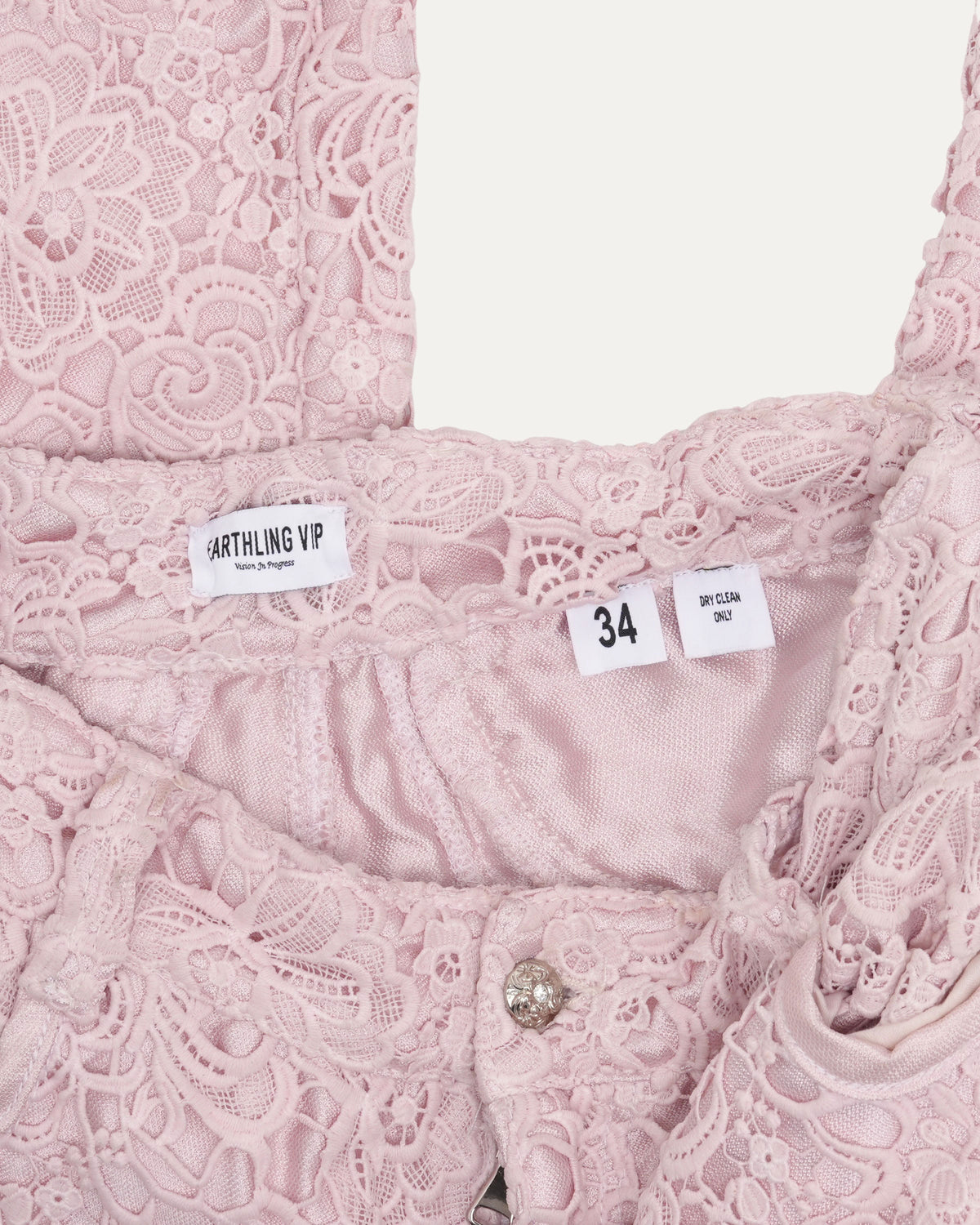 Lace Covered Cargo Convertible Pants