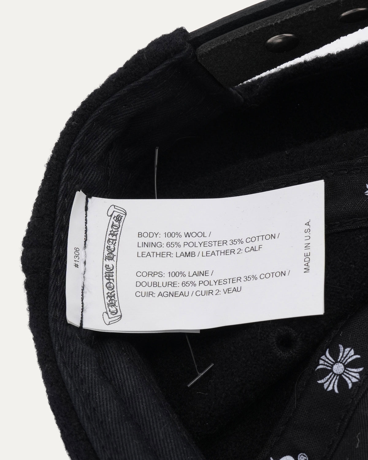 Wool CH Patch Hat