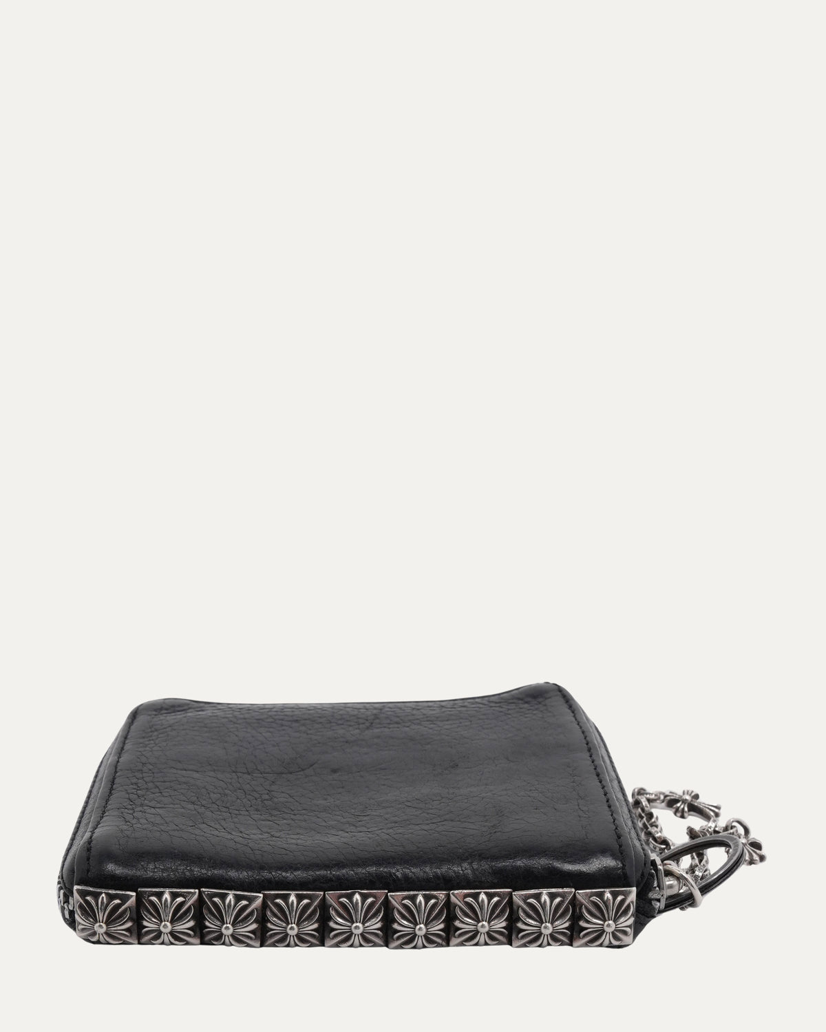Pyramid Cross Studd Zip Wallet