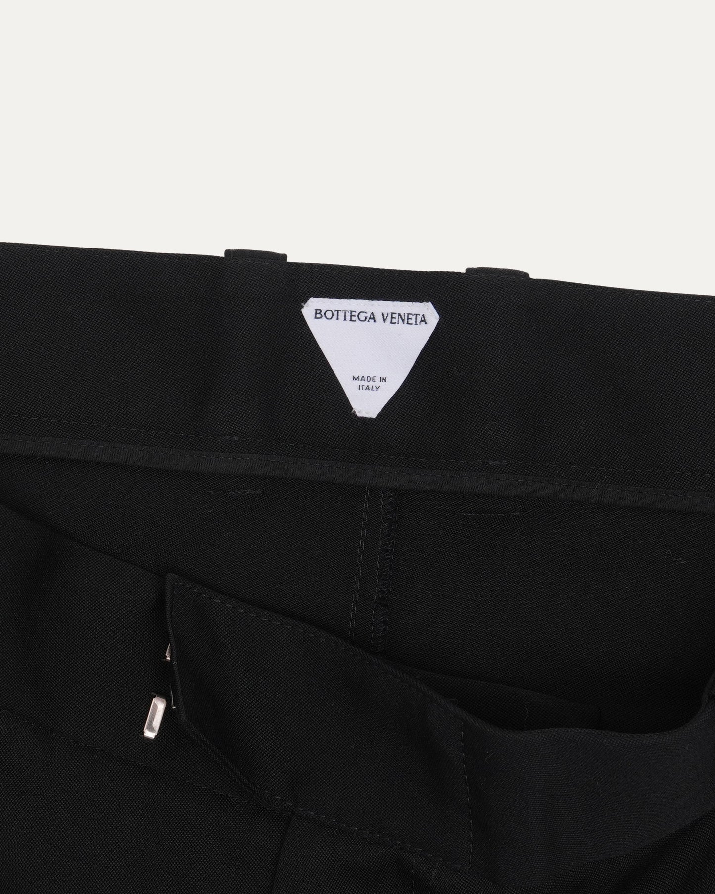 Wool Cargo Jogger Trousers