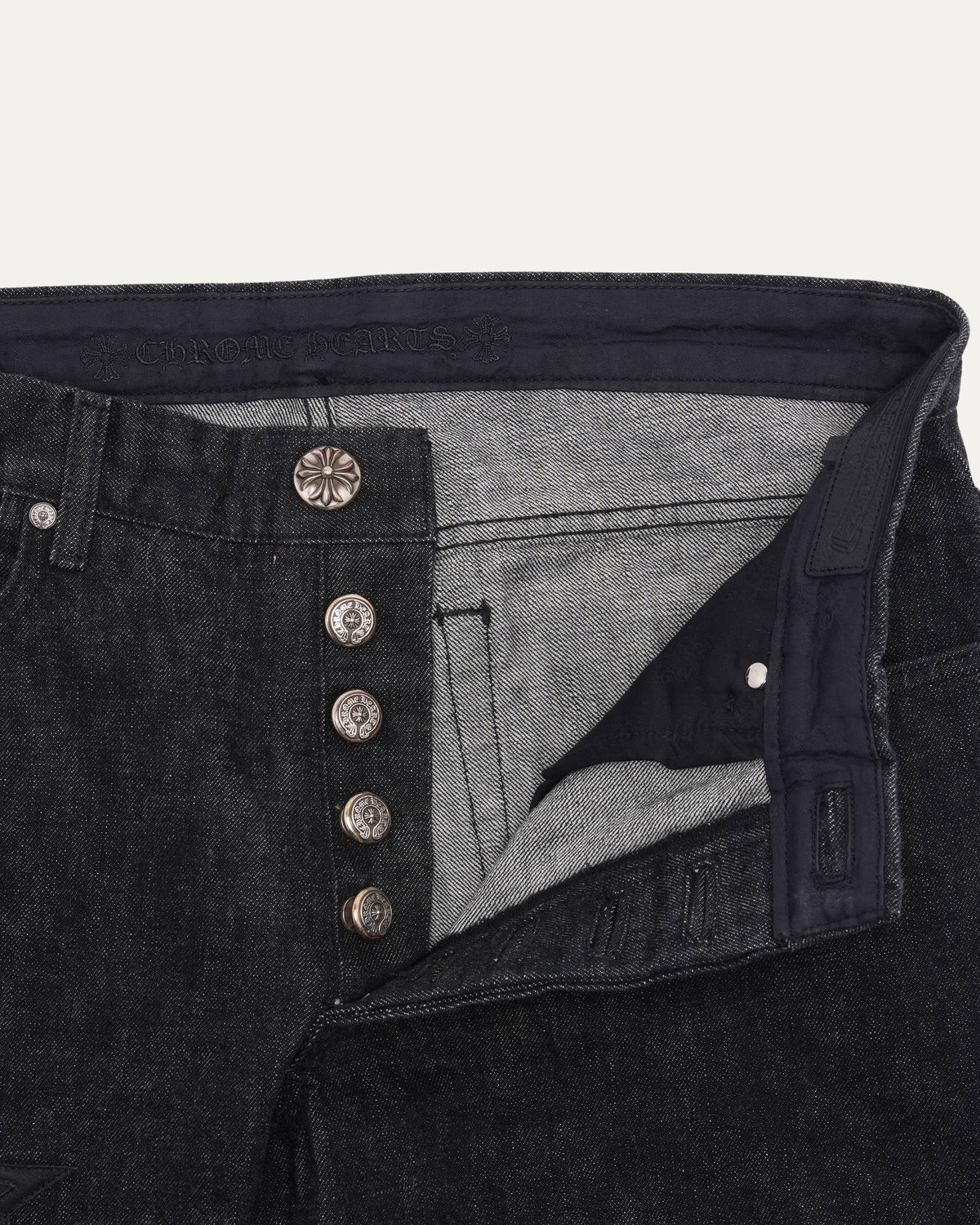 Star Patch Fleur Knee Jeans