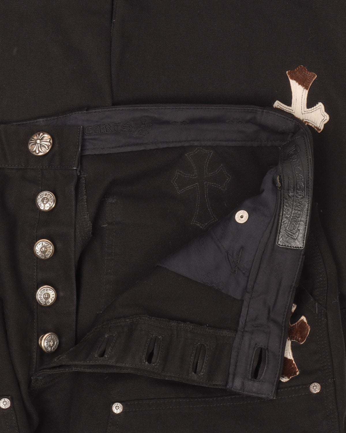Cow Patch Double Knee Pants
