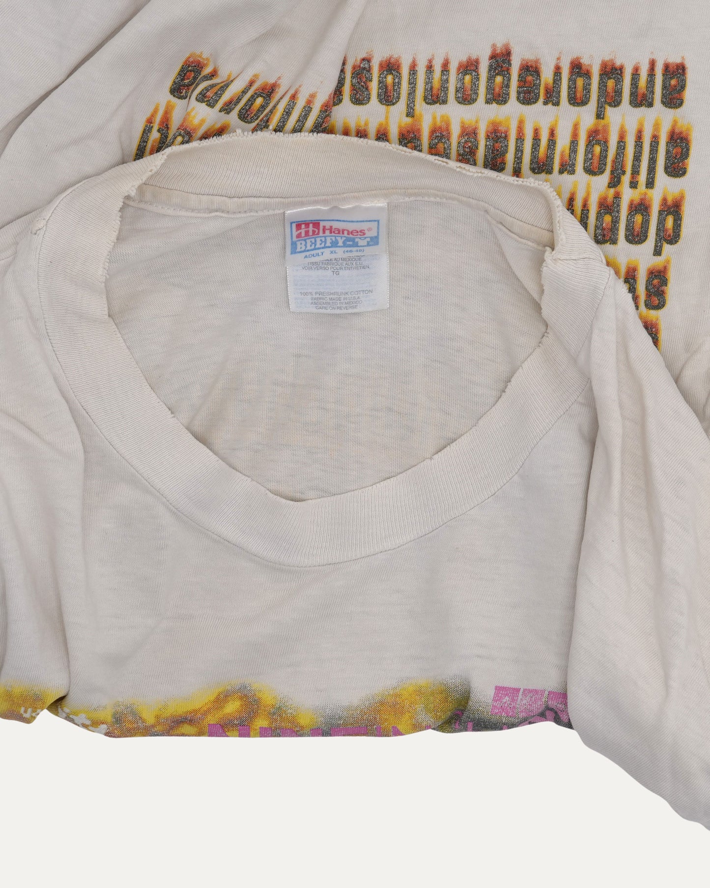 Nine Inch Nails David Bowie Outside Tour 1995 T-Shirt