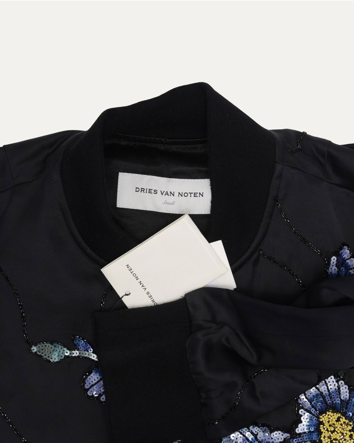 Vaskel Sequined Bomber Jacket