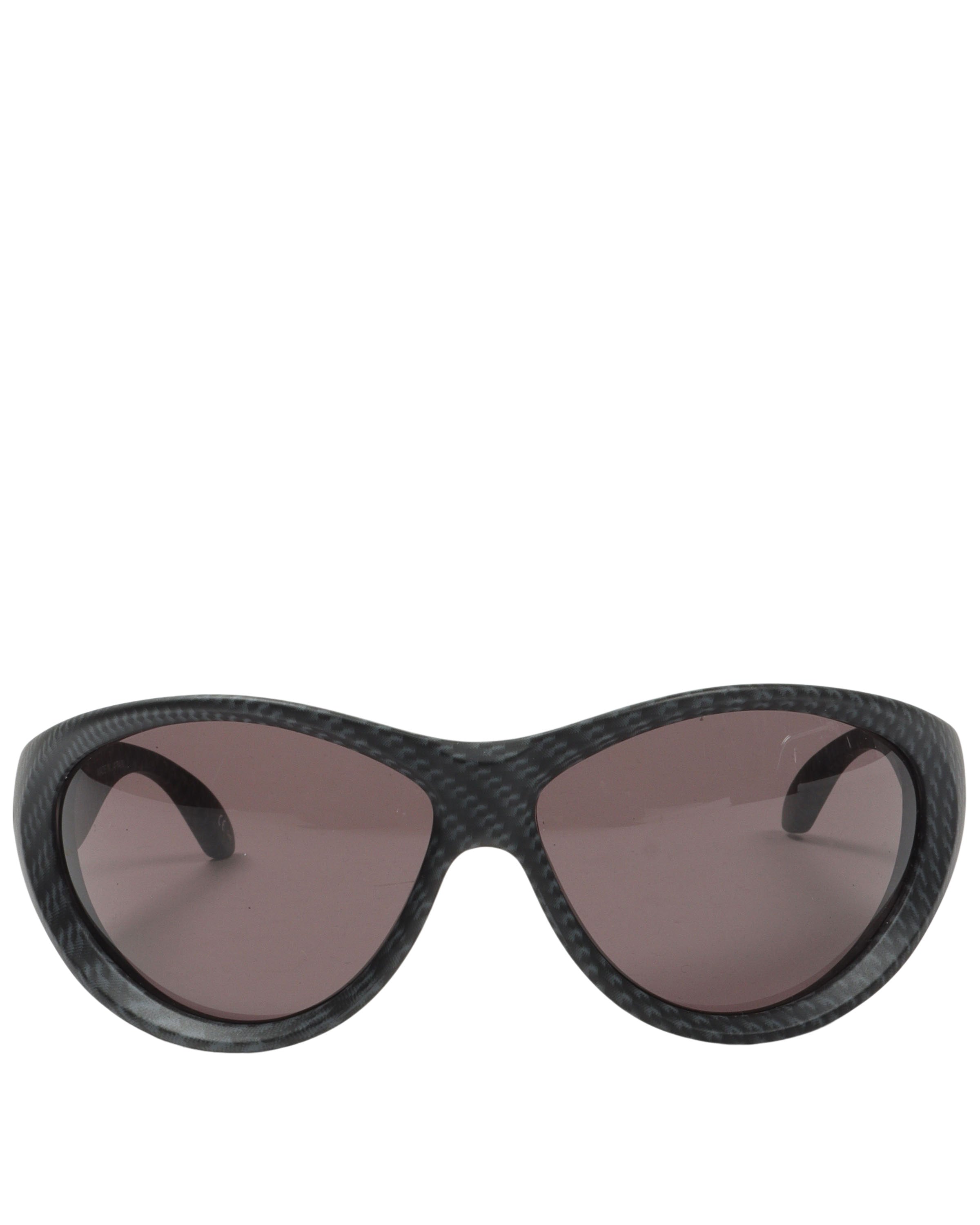 SWIFT ROUND SUNGLASSES IN CARBON