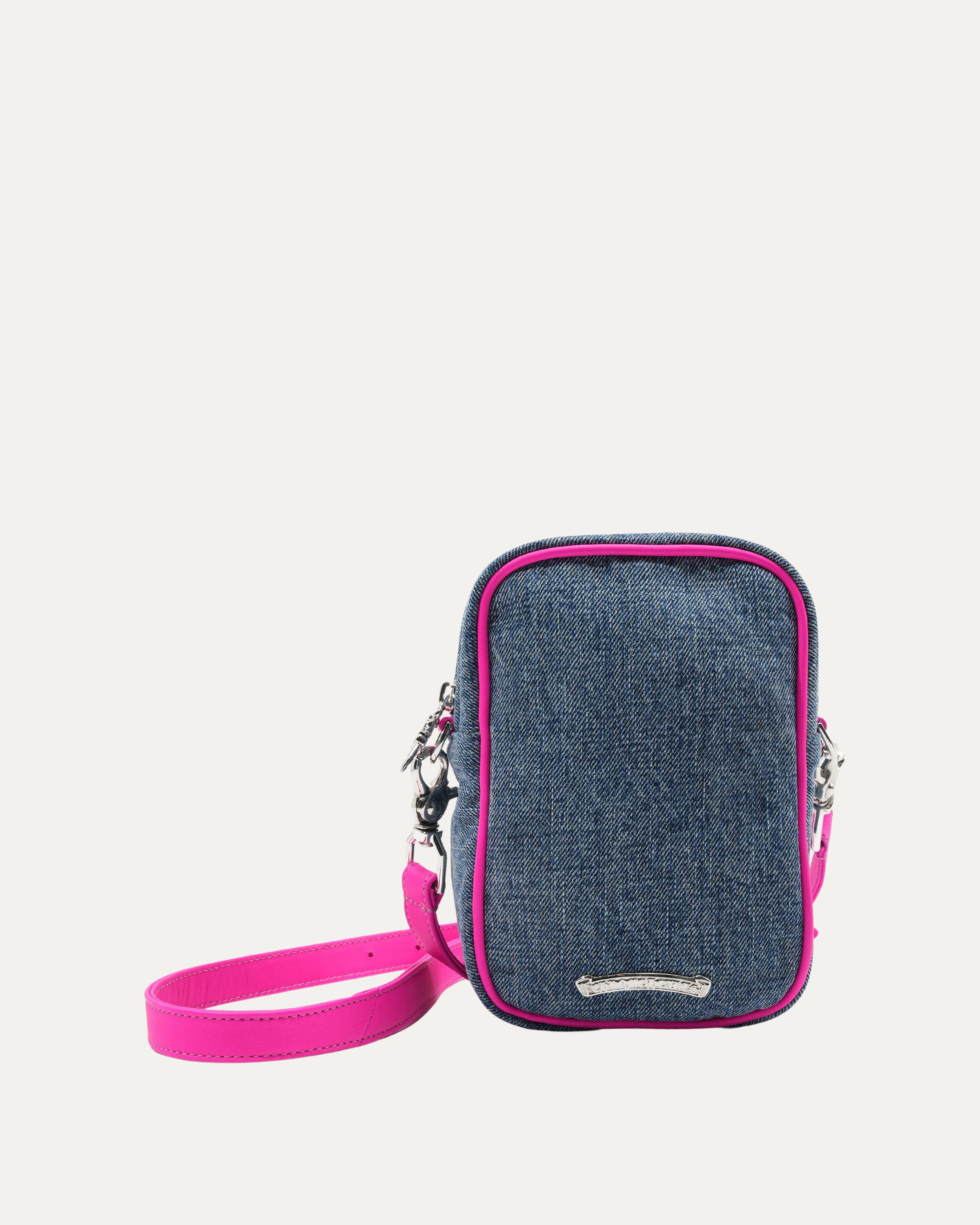 Denim Cross Patch Taka Bag