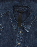 Denim Cross Patch Shirt