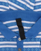 Teens From Mars Striped Long Sleeve Polo