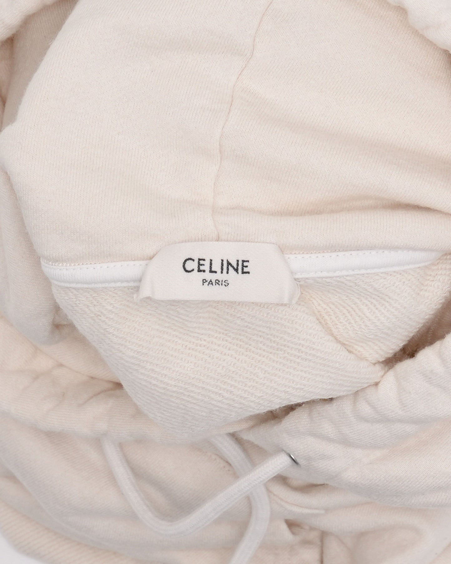 Embroidered Logo Cropped Hoodie
