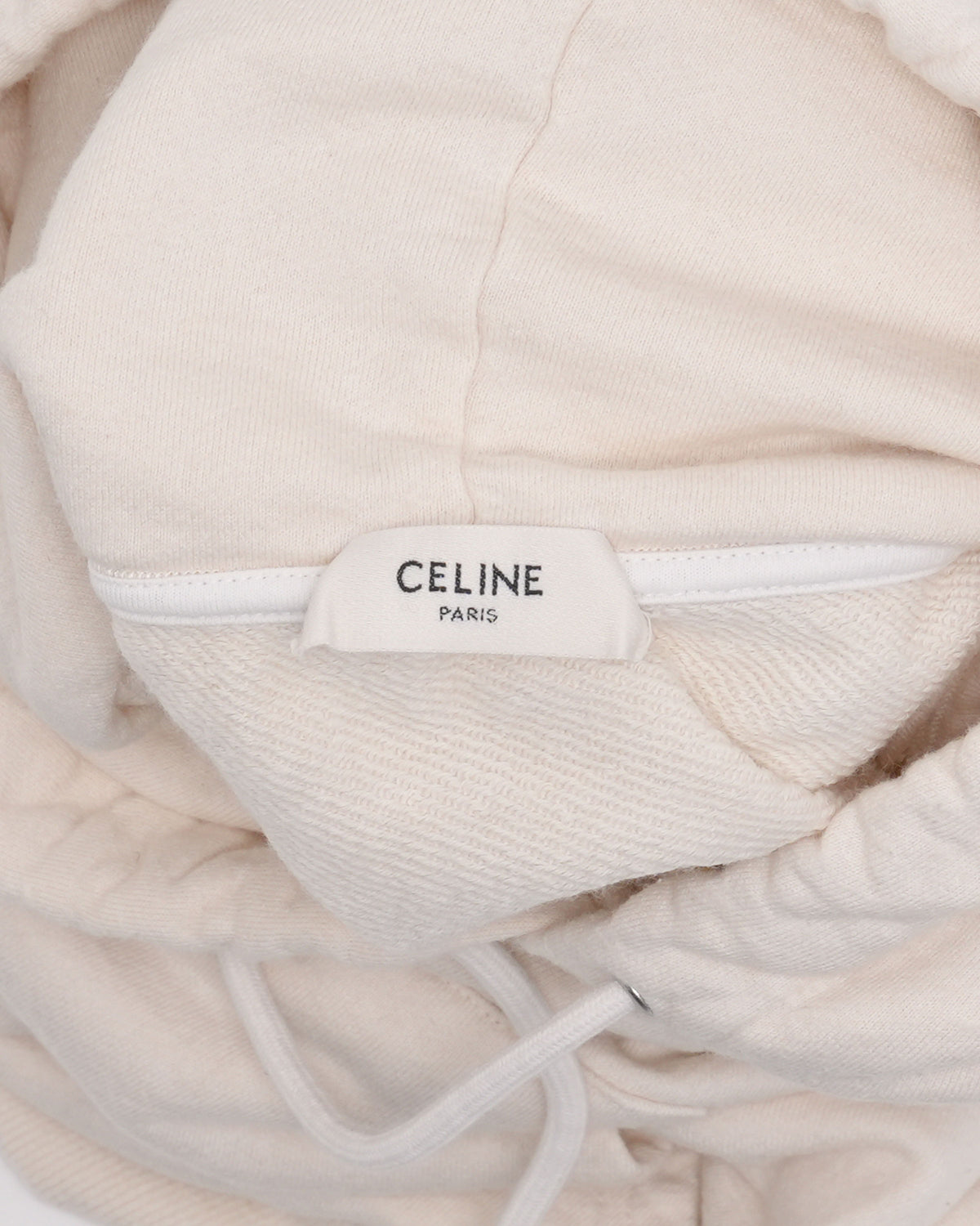 Embroidered Logo Cropped Hoodie