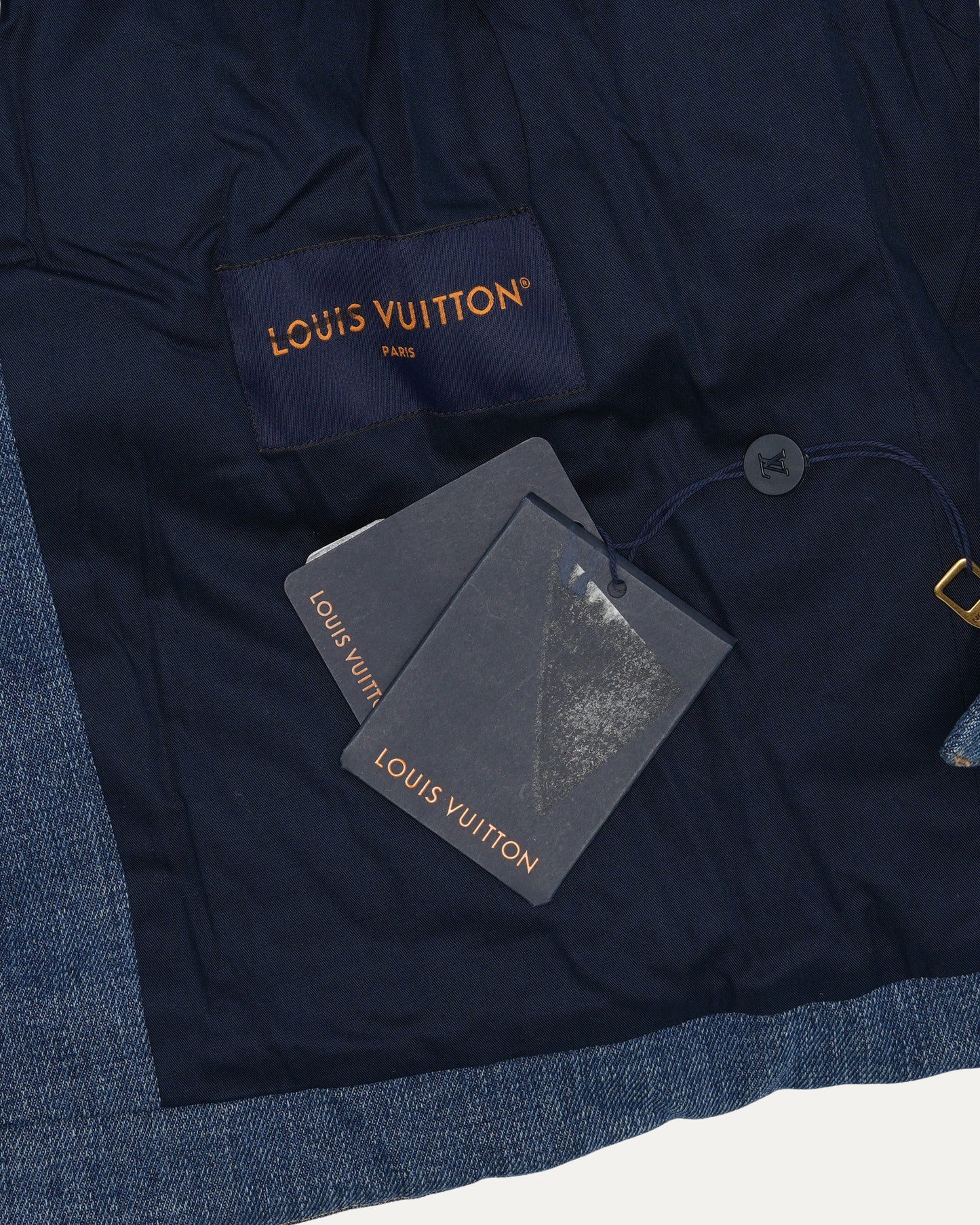 Monogram Padded Denim Jacket