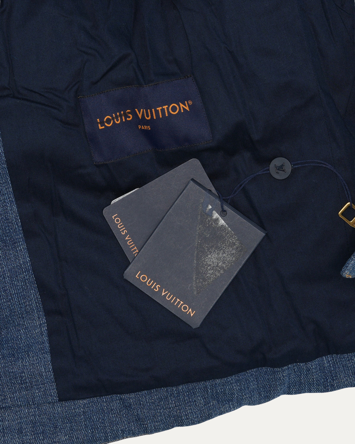 Monogram Padded Denim Jacket