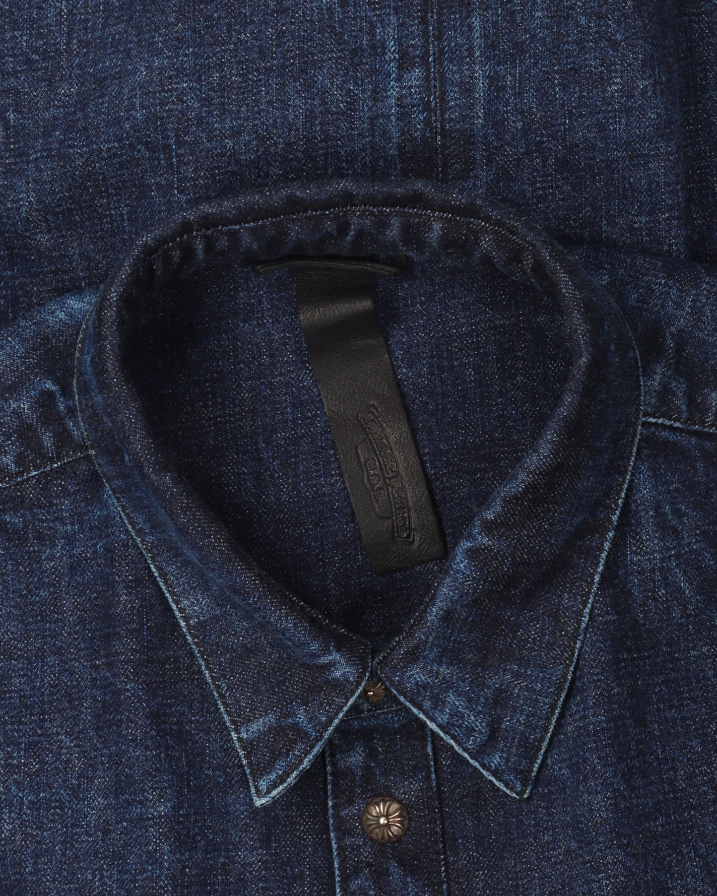 Cross Patch Denim Work Shirt