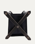Leather Cross Patch Magazine Holder