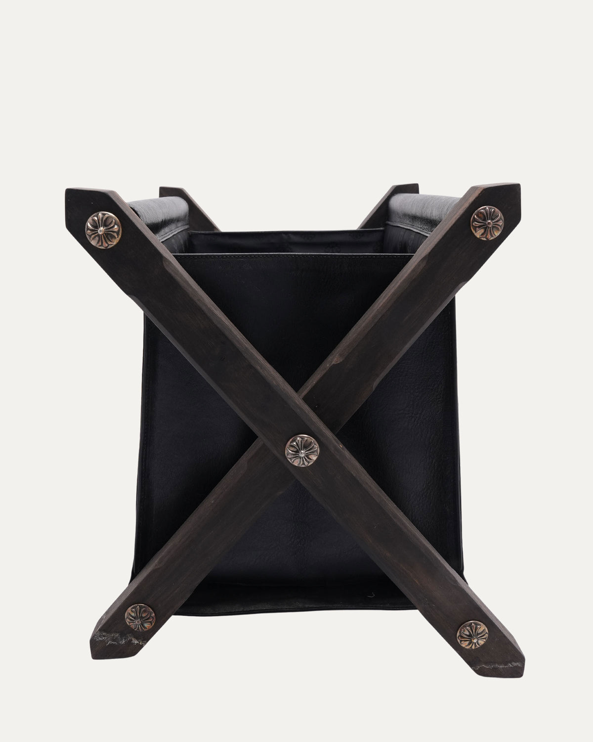 Leather Cross Patch Magazine Holder
