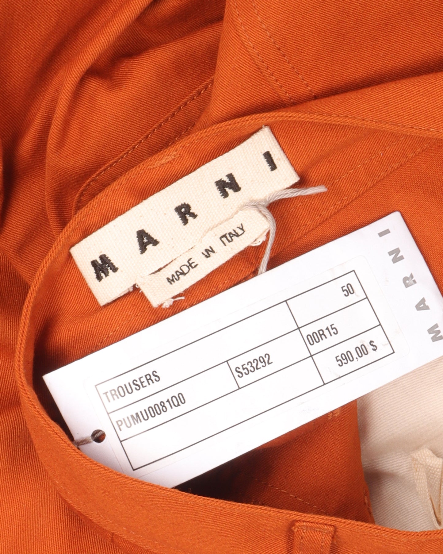 Orange Pants