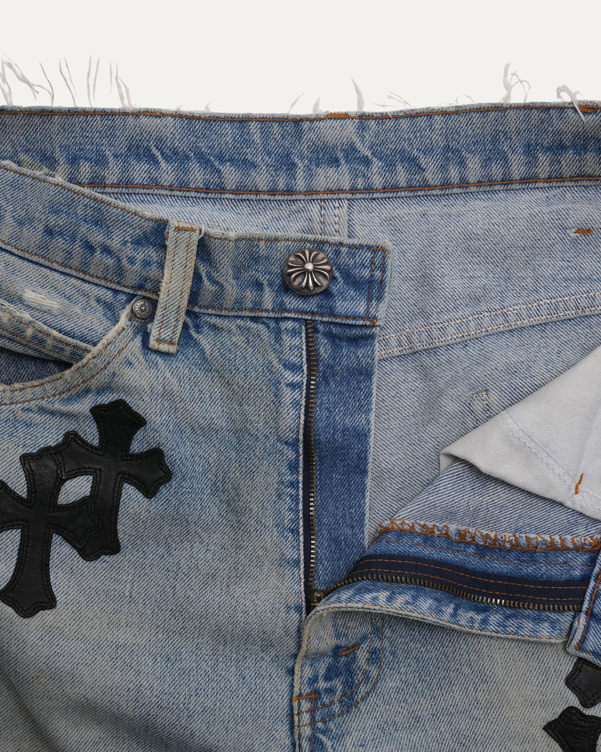 Levi's Cross Patch Jean Shorts