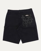 Cross Patch Double Knee Shorts